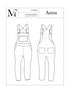 Mönsterfabriken - Anna Dungarees (Size 1 ~ 90-106)